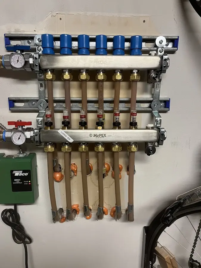 Plumber performing Leak Detection at a residential property in DeLand